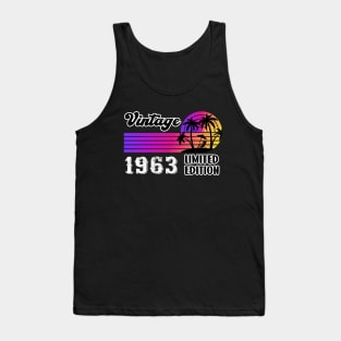 Vintage since 1963 Limited Edition Gift Tank Top